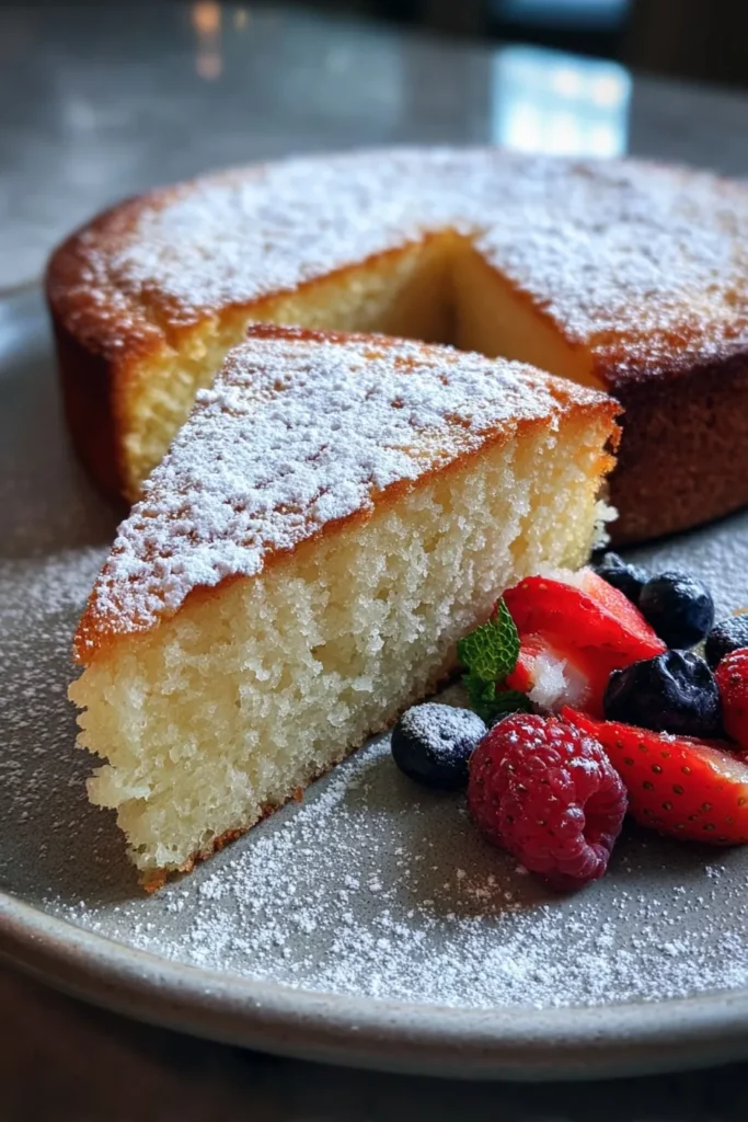 Moist Butter Cake
