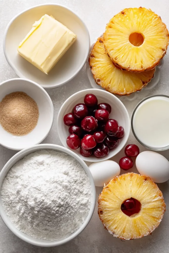 Pineapple Upside Down Cupcakes