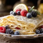 Vanilla Crepes Recipe