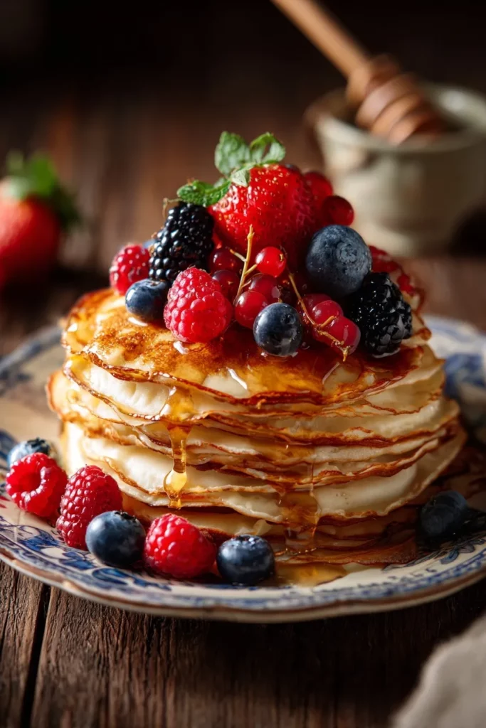 Vanilla Crepes Recipe