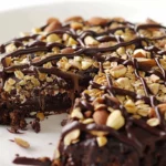 Banana Oat Chocolate Cake