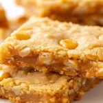 Chewy Butterscotch Toffee Cookie Bars