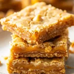 Chewy Butterscotch Toffee Cookie Bars