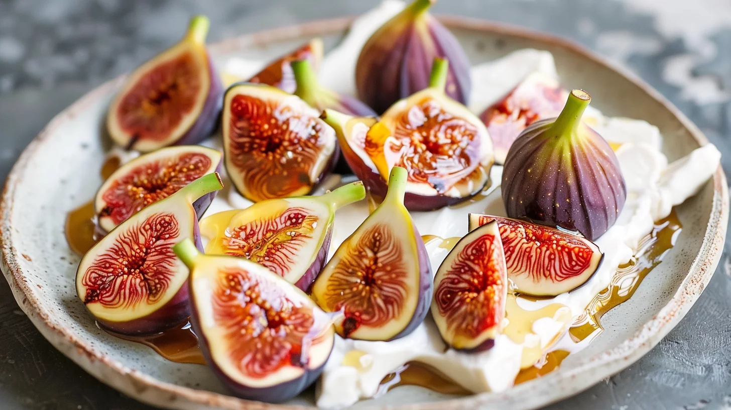 Chilled Greek Yogurt Bark With Figs and Honey 3-ingredient Summer Dessert