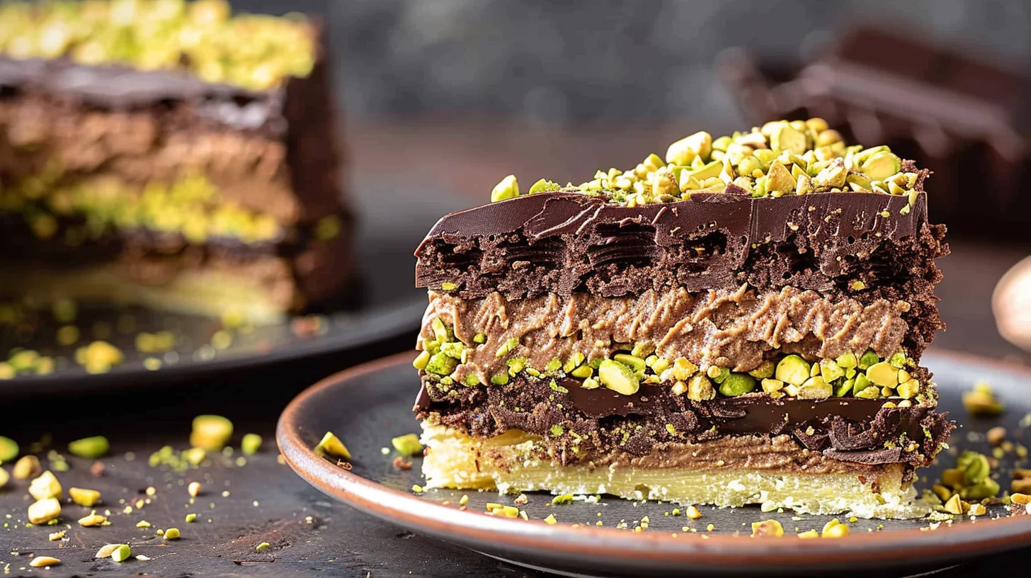 Chocolatepistachio Pastries