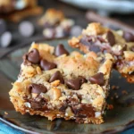Coconut Toffee Chocolate Chip Cookie Bars