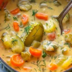 Creamy Polish Dill Pickle Soup That Warms You To The Core