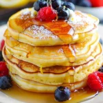 Fluffy Lemon Ricotta Pancakes