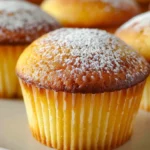 Japanese Castella Cupcakes
