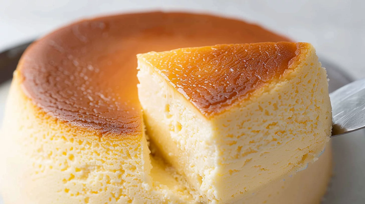 Jiggly Japanese Cheesecake