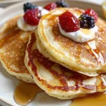 Lemon Yogurt Pancakes