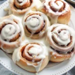 Soft and Fluffy Cinnamon-walnut Rolls With Cream Cheese Frosting