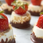 Strawberry Cheesecake Bites