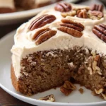 Sweet and Spiced Applesauce Cake