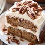 Sweet and Spiced Applesauce Cake
