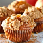 Apple Pumpkin Streusel Muffins