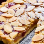 Bakewell Tart With Almond Frangipane and Fruit Jam