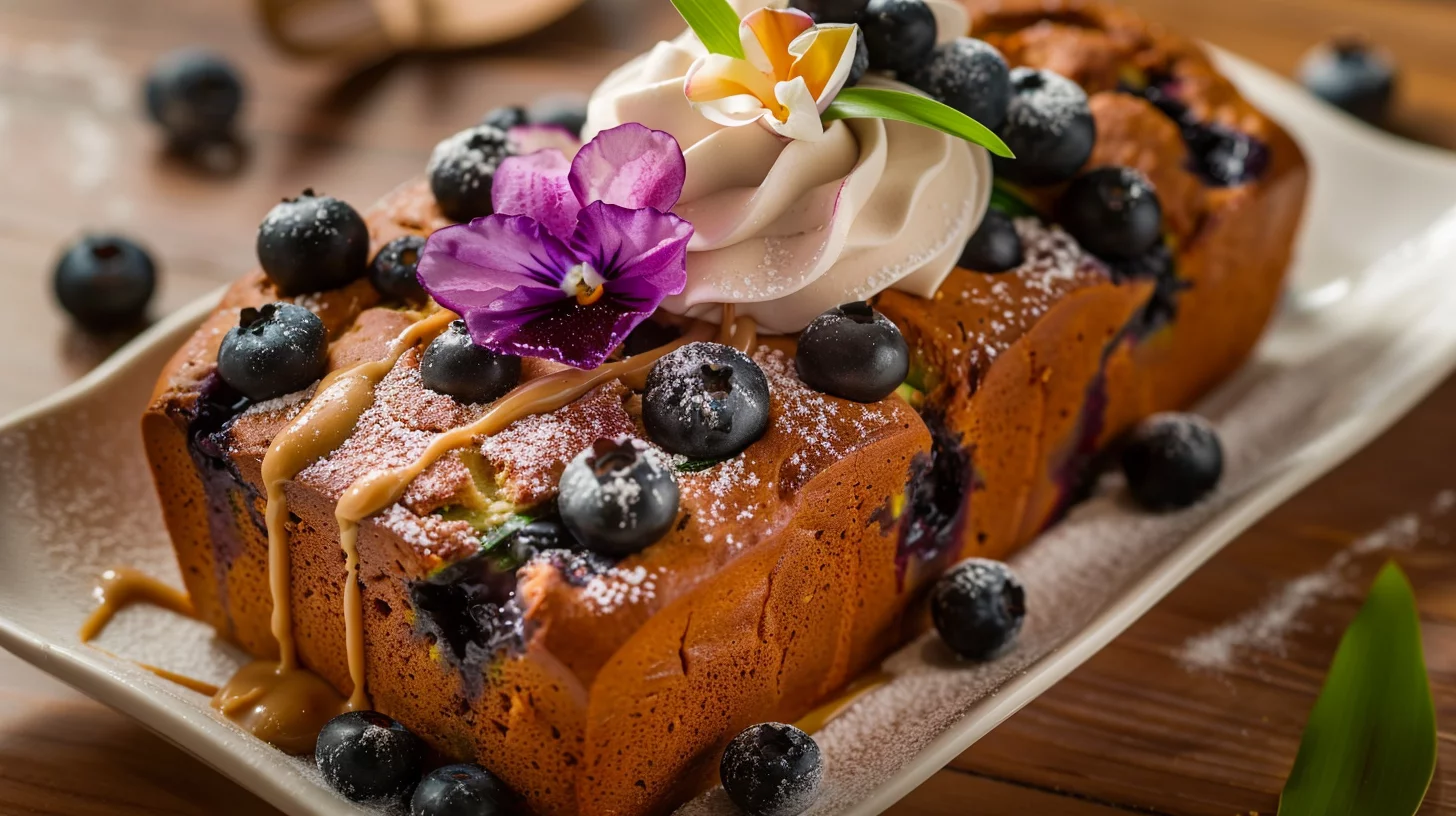 Blissful Blueberry Zucchini Bread