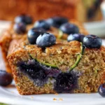 Blueberry Zucchini Bread Cake