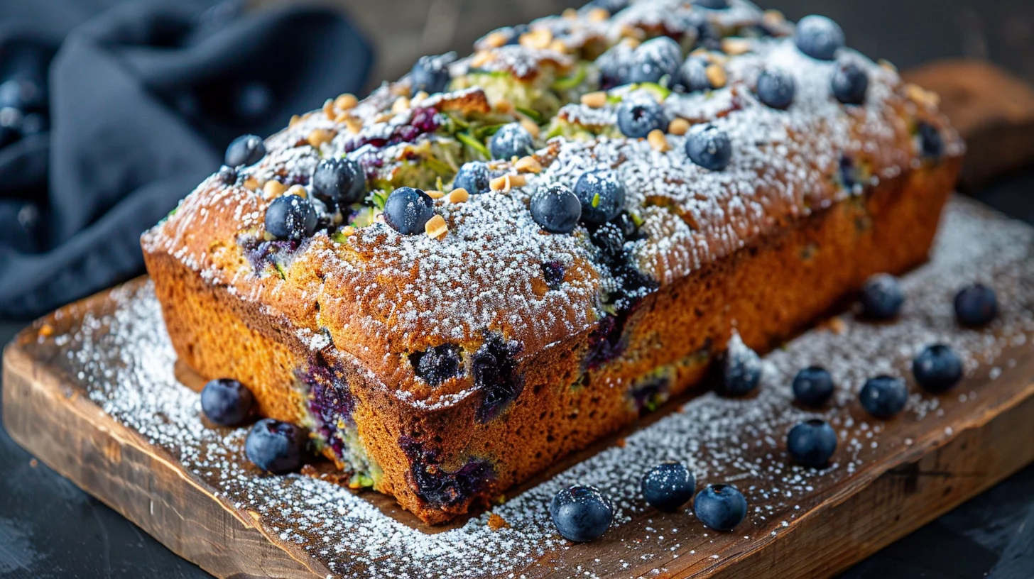Blueberry Zucchini Bread