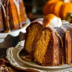 Buttermilk Pumpkin Pound Cake