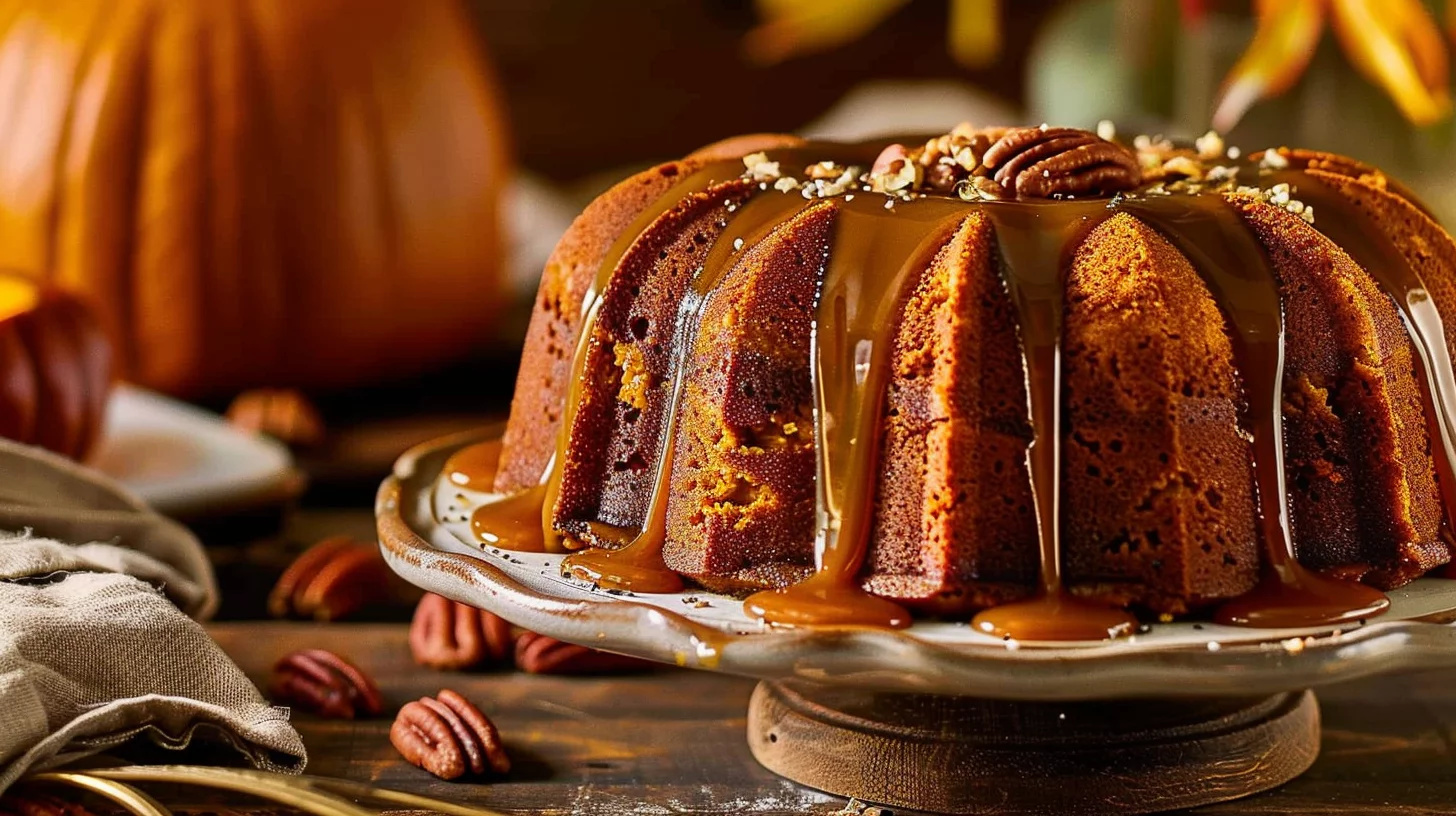 Buttermilk Pumpkin Pound Cake