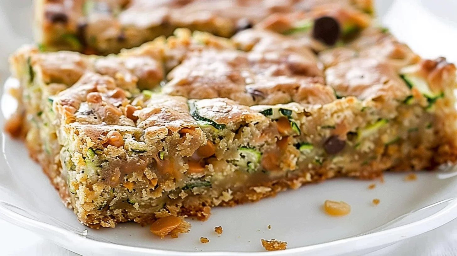 Butterscotch Zucchini Bars