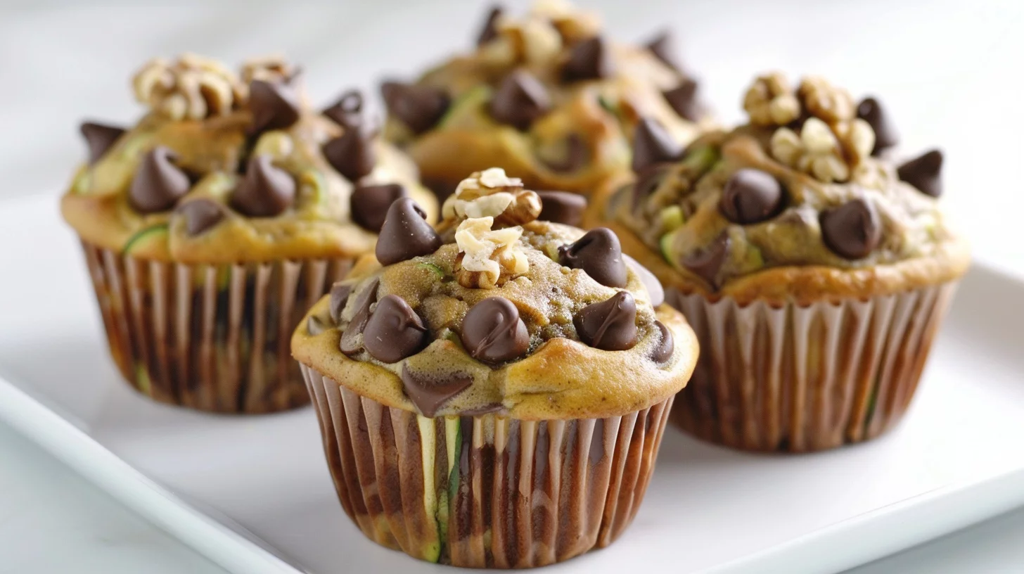 Chocolate Chip Zucchini Muffins