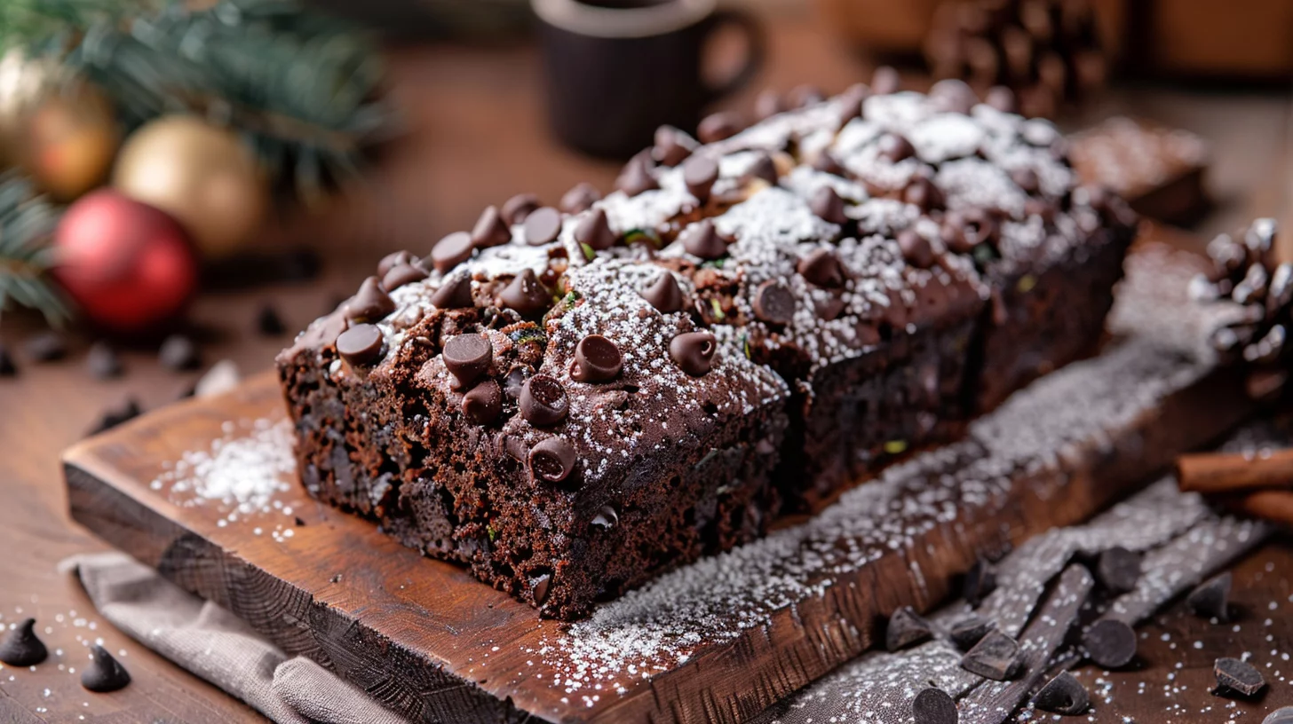 Chocolate Zucchini Banana Bread Recipe