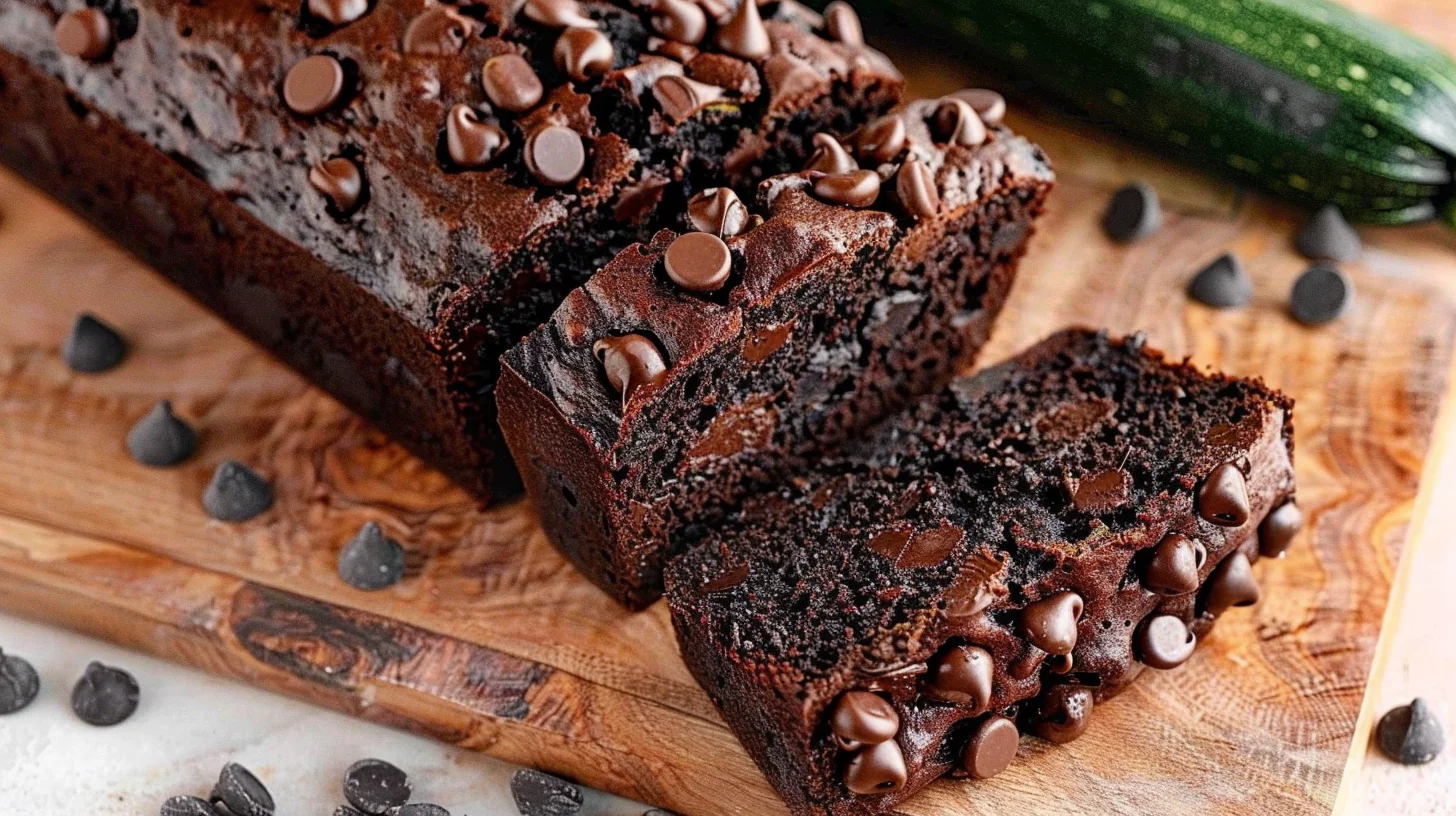 Chocolate Zucchini Bread That Tastes Like Summer Cake