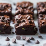 Chocolate Zucchini Brownies