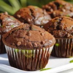 Chocolate Zucchini Muffins