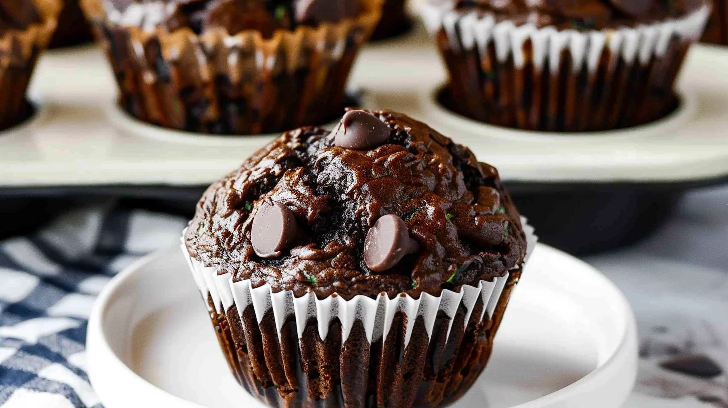Chocolate Zucchini Muffins Recipe