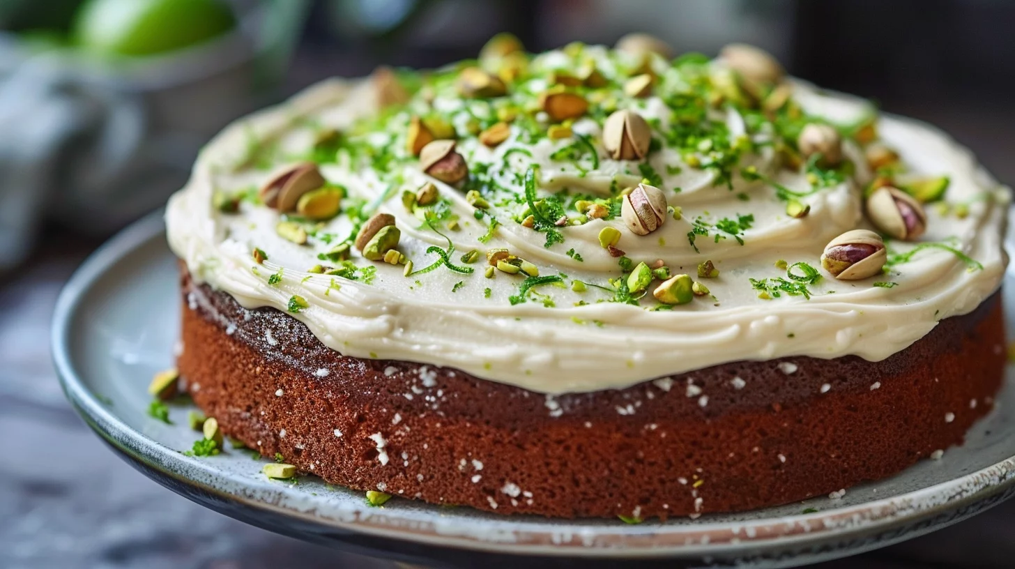 Courgette and Lime Cake