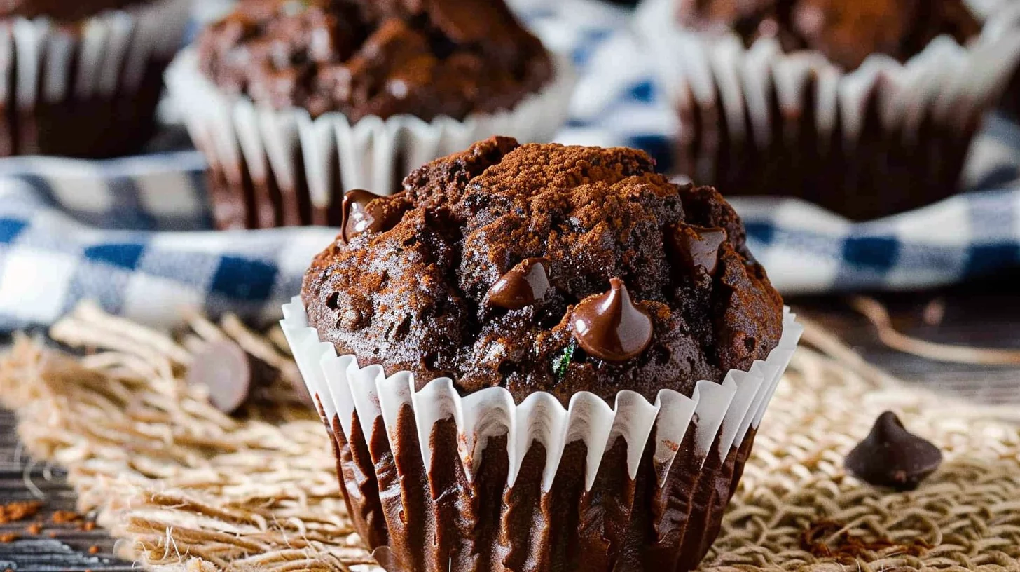 Delicious Chocolate Zucchini Muffins Recipe