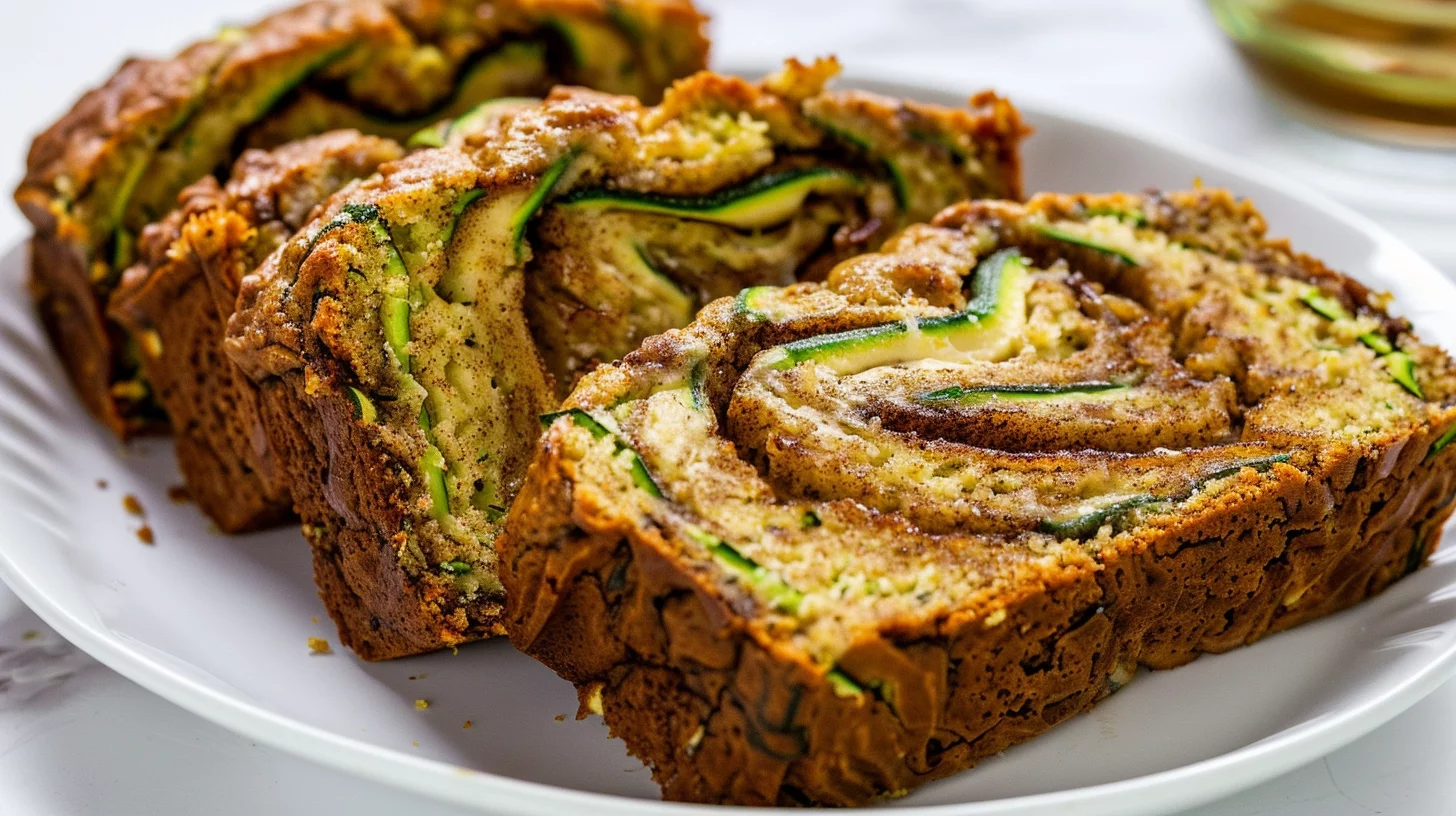 Easy Cinnamon Swirl Zucchini Bread