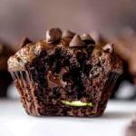 Easy Double Chocolate Zucchini Muffins