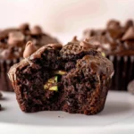 Easy Double Chocolate Zucchini Muffins Recipe