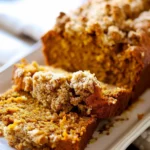 Easy Pumpkin Bread With Crumb Topping