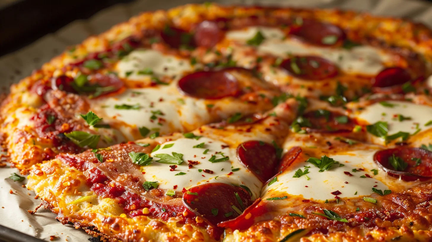 Easy Zucchini Pizza Crust Recipe