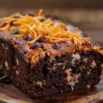 Extra Moist Chocolate Zucchini Bread With Cheddar Sour Cream