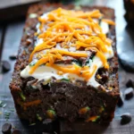 Extra Moist Chocolate Zucchini Bread With Cheddar Sour Cream