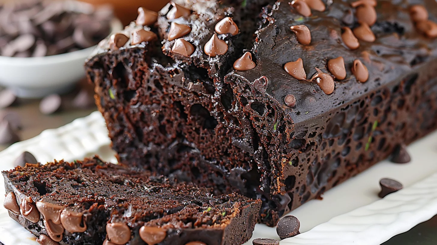 Extra Moist Chocolate Zucchini Bread