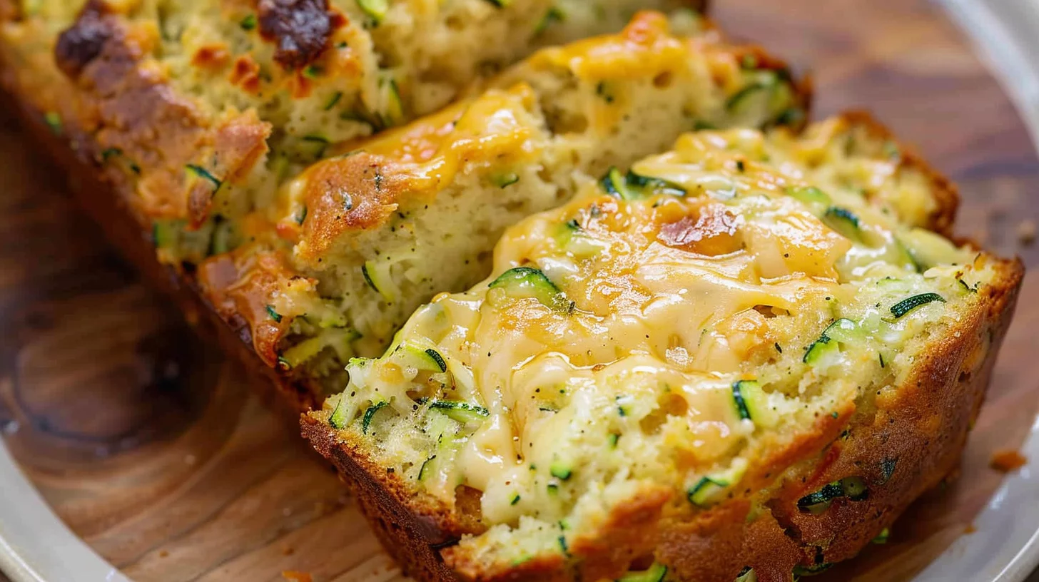 Flavorful Cheddar Zucchini Bread