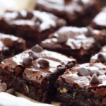 Fudgy Zucchini Brownie Recipe
