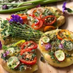 Garden Focaccia Art Loaves