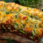 Garden Zucchini Cheddar Quick Bread