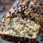 Healthy Chocolate Chip Zucchini Bread