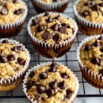 Healthy Greek Yogurt Banana Chocolate Chip Muffins