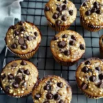 Healthy Greek Yogurt Banana Chocolate Chip Muffins